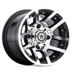 FA121 10X7 4X4.0 MACH G-BLK -25MM