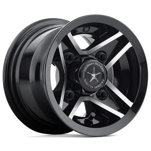 FA127 8X7 4X4.0 G-BLK MACH 00MM