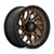 Fuel UTV D777 15X10 4X156 Black Ring Wheel