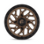 Fuel UTV D777 15X10 4X156 Black Ring Wheel