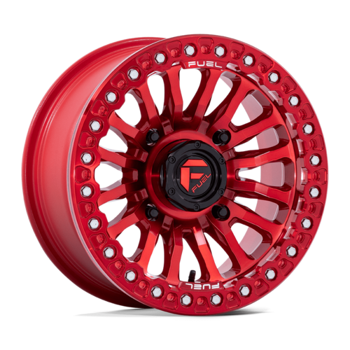 Fuel UTV D125 15X7 4X137 C-RED 10MM Wheel