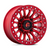 Fuel UTV D125 15X7 4X137 C-RED 10MM Wheel