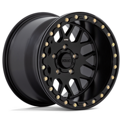 KMC Powersports KS235 Black 15x10 Wheels with 5x4.5 Bolt Pattern