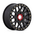 KMC Powersports KS235 15-Inch Black Wheel - 5x4.5 Bolt Pattern