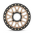 KMC Powersports KS235 15X7 S-Bronze Wheel with 4X156 Bolt Pattern