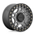 KMC Powersports KS240 15X7 4X156 G-MTL Black Ring 38MM Wheel