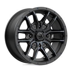 MSA Offroad Wheels MA43 15x7 4x156 S-BLK TTCC 10MM