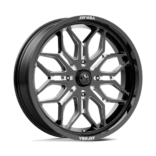 MA47 18X7 4X110 G-BLK-MILL 10MM