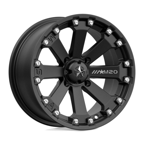 MSA Offroad Wheels MA20 Black 16x7 4x156 Wheel