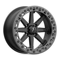 MSA Offroad Wheels MA31 14X10 4X156 S-BLK M-GRY RG 00MM