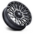 MSA Offroad Wheels MA050 Black Machined 15x7 Wheel - 4x137/156 Bolt Pattern