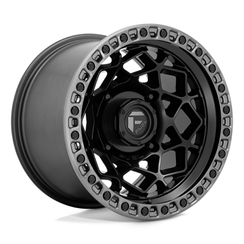 Fuel UTV D783 15x7 Black M-BLK GMTL-RING 10MM Wheel