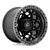 Fuel UTV D783 15x7 Black M-BLK GMTL-RING 10MM Wheel