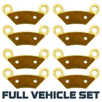 Polaris Sportsman XP 1000/Touring XP 1000/850 High Lifter/X2 550 2010-2026 Brass Brake Pad Set