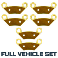 Polaris Scrambler 850 2013-2026 Brass Brake Pad Set