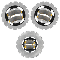 CFMoto CForce 400/500 2023-2026 Ridge Rider Rotor and Brake Pad Kit