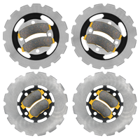 CFMoto CForce 600/800/1000 2019-2026 Ridge Rider Rotor and Brake Pad Kit