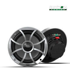 RECON 6-S | RECON™ Series 6.5-inch High-Output Component Style Coaxial Speakers w/ XS-Silver Grilles