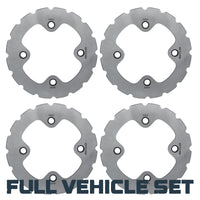 Polaris RZR XP TURBO/XP 4 TURBO/PRO XP/PRO XP 4/Turbo S 2016-2026 Ridge Rider Disc Brake Rotors
