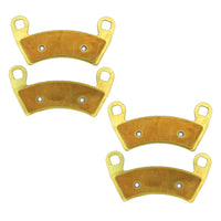 Polaris Ranger 1000/XP 1000/Crew 1000/Crew XP 1000/Crew SP 570/Kinetic 2018-2026 Brass Brake Pad Set