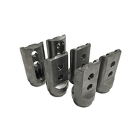SET of 6 Polaris RZR 1000 Weld in roll cage bungs / connectors