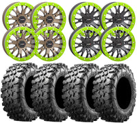 System3 SB 4 and Maxxis Carnivore UTV Wheel and Tire Kit
