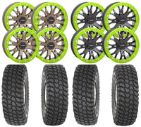 System3 SB 4 and System3 XCR350 UTV Wheel and Tire Kit