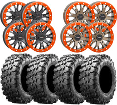System3 SB 4 and Maxxis Carnivore UTV Wheel and Tire Kit
