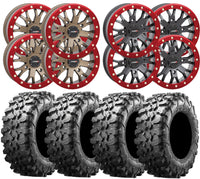 System3 SB 4 and Maxxis Carnivore UTV Wheel and Tire Kit