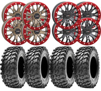 System3 SB 4 and Maxxis Rampage UTV Wheel and Tire Kit