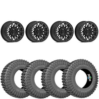 VALOR OFFROAD SATIN BLACK V08 BEADLOCKS ON BROAD PEAK BAER XT