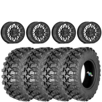 VALOR OFFROAD DARK TINT V08 BEADLOCKS ON QUADBOSS QBT889