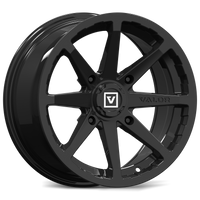 Valor V01 Gloss Black UTV Wheels 