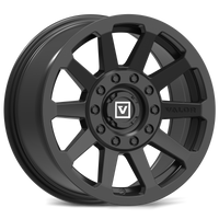 Valor V02 Satin Black UTV Wheels 