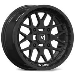 Valor V03 Gloss Black UTV Wheels