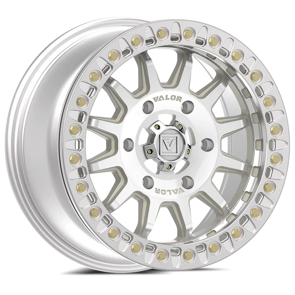 VALOR OFFROAD V09 ROTARY FORGED BEADLOCK WHEEL RAW MACHINED 5+2 offset