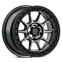 V18 Beadlock UTV Wheel Hyper Black