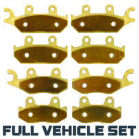 Yamaha Viking 700/Viking VI 2014-2026 Brass Brake Pad Set