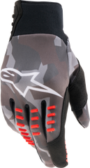 Alpinestars Smx E Gloves Grey Camored Fluo MD - Part Number 3564020-9133-M