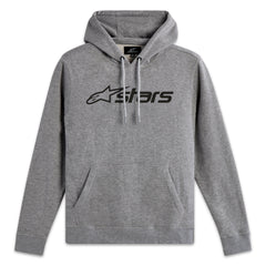 Alpinestars Blaze 2.0 Hoodie Grey Heather/Black - Part Number 1214-51814-1126-M