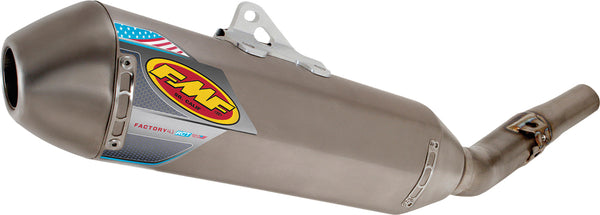 FMF Aluminum Factory 4.1 RCT Slip-On Exhaust with Stainless Endcap - Part #045472