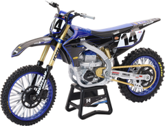 NEW-RAY 1:12 Scale Yamaha Factory Team YZ450 Dylan Ferandis #14