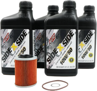 KLOTZ KU-105 Side X Side Oil Change Kit 10W50 with Oil Filter for Can-Am
