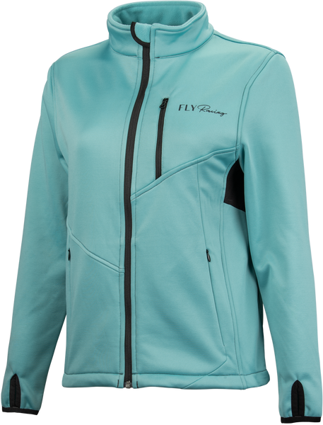 FLY RACING Women's Mid Layer Jacket - Part Number 354-6341L - Blue Large