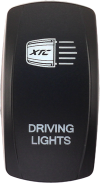 XTC Power Products SW00-00105010 Dash Switch Rocker Face for Driving Lights