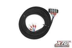 XTC Power Products PCS-E11-4 11' Wire Harness with 4 Wire Terminal Strip