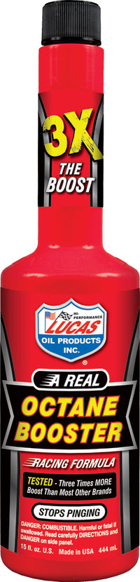 LUCAS Octane Booster 15oz - Part Number 10026