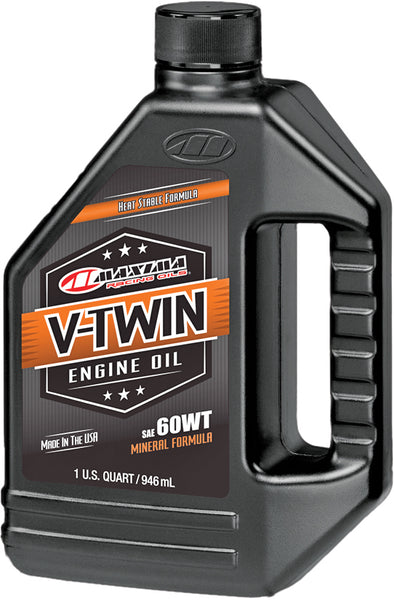 MAXIMA V Twin Engine Oil 60wt 32oz - Part Number 30-08901