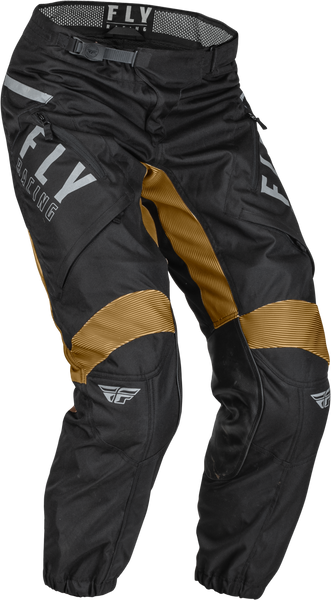 FLY RACING Patrol Pants Caramel/Black Size 38 - Durable Riding Gear