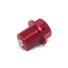 Magnetic Drain Plug M14x14 P1.5 Red